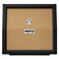 Orange Music UK-PPC-412-AD BK 4X12 Slant Cab, Celestion Vintage 30 - Made in England